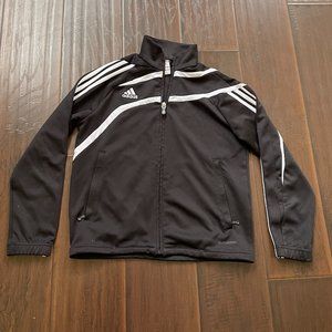 Adidas Black Clima365 Full-zip Track Jacket Long Sleeve Adult (Size Smal…